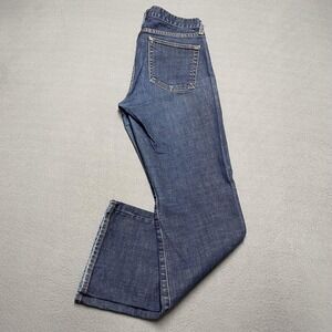 J.Crew Jeans Womens 30 Short Blue Bootcut‎ Stretch Denim Made in USA Medium Wash